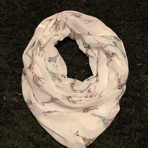 Giraffe infinity scarf